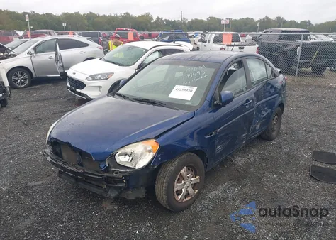 2010 Hyundai Accent Gls from USA, damaged, VIN KMHCN4AC2AU497024